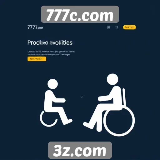 Acessibilidade e usabilidade do site 777c.com